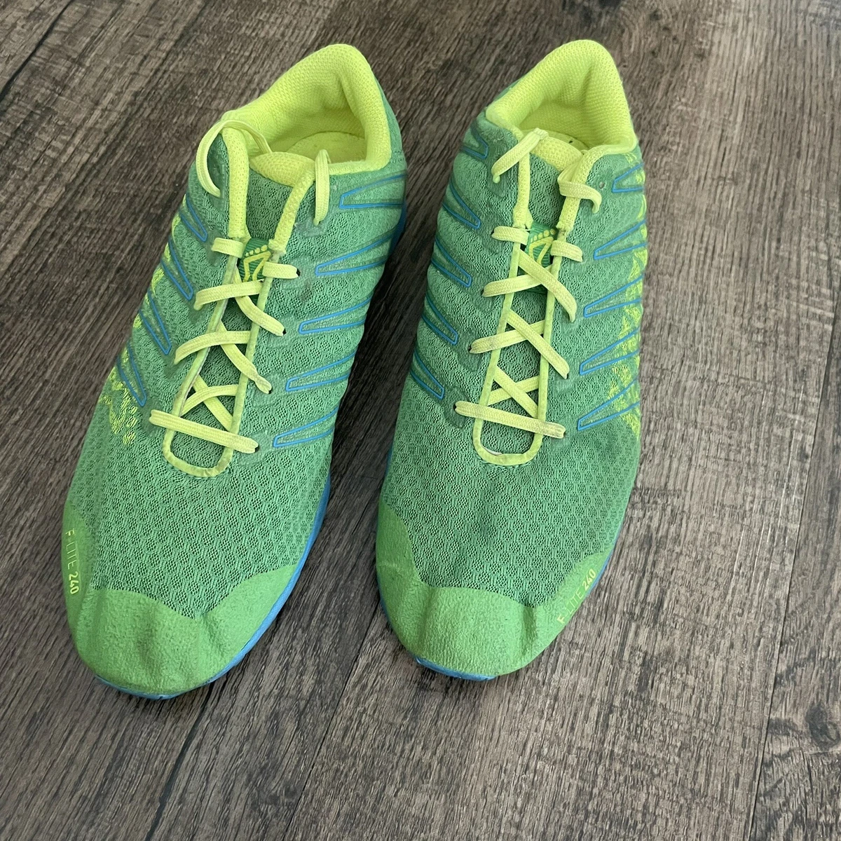 Inov8 F lite 240 Cross Training Shoe Womens 9 Mens 7.5 Green