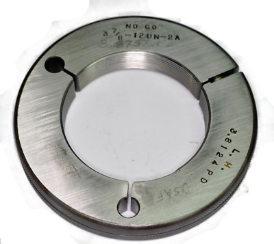 Mixed Tap Sets - Threading Ring Gages Go Only Gauge