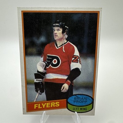 Topps 1980-81 Brian Propp Philadelphia Flyers #39 Ice Hockey Base Card