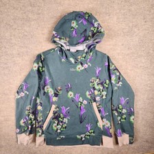 Nike Sportswear Big Kids' girls' M Pullover Hoodie In Green Floral Athleisure