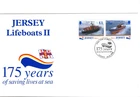 1999 JERSEY - JERSEY LIFEBOATS II FDC FROM COLLECTION V23
