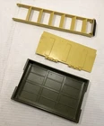 1972 GI Joe Adventure Team AT Mobile Support Vehicle Parts Tailgate Ladder Tray