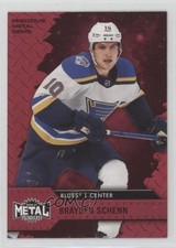 2020-21 Skybox Metal Universe PMG Red 21/90 Brayden Schenn #54 0of2