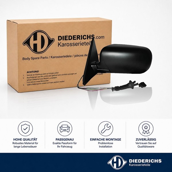 Aussenspiegel Rechts Diederichs 1223424 FÜR BMW-image