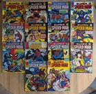 Vintage UK Super Spider-Man Comic Bundle x14 Marvel 1970s Job Lot
