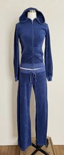 Y2K Juicy Couture Terry Cloth Tracksuit in Royal Blue Size Medium 10484/2470
