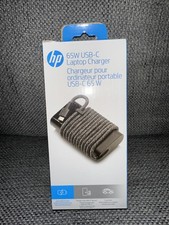 HP 65W USB-C Travel Size Laptop Charger 671R2AA ABA