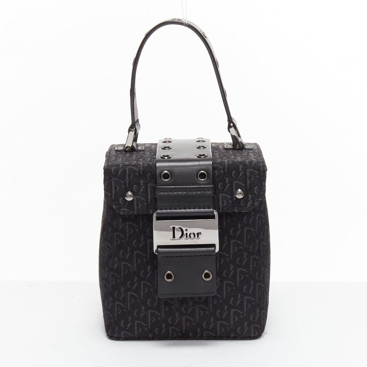ChristianDior ガリアーノ　トロッター Vintage Christian Dior John Galliano Blue Trotter Print Crossbody