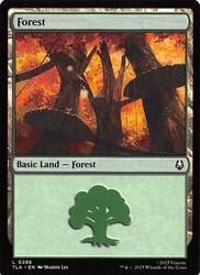 Forest (0286) - Avatar: The Last Airbender - MTG Basic Land