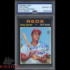 Tony Perez Cards, Rookie Card and Autographed Memorabilia Guide 41