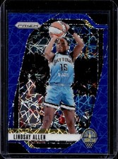 Lindsay Allen 2024 Panini Prizm WNBA #107 Blue Velocity