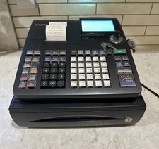 Casio SE-S800 Cash Register In Open Box with Keys Tested Working Excellent Cond