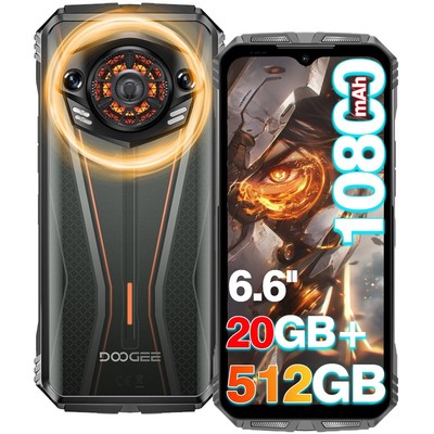 DOOGEE S Punk Pro Rugged Smartphone 20GB+512GB 128dB 50MP+16MP NFC