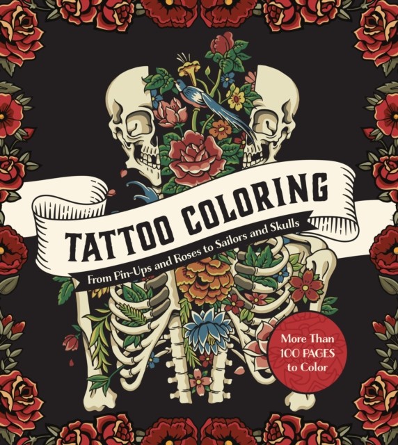 Tattoo Coloring by Editors of Chartwell Books (Paperback Book)