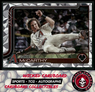 Jake McCarthy 2025 Topps Diamante Foil #243 Arizona Diamondbacks
