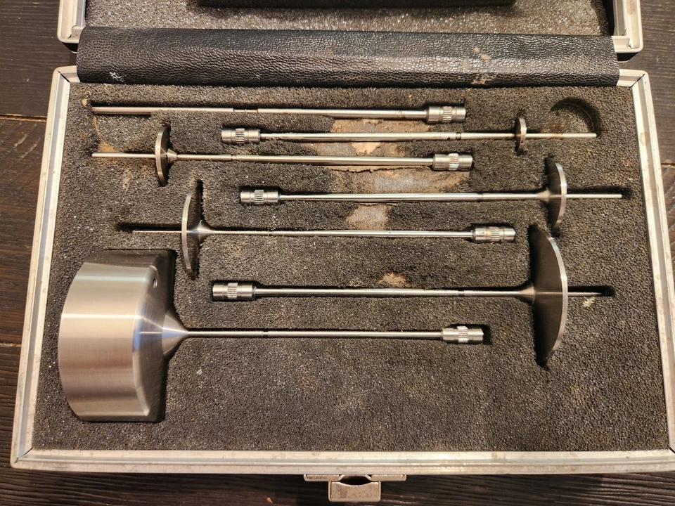 JUEGO DE HUSILLO VISCOSÍMETRO BROOKFIELD RV  Foto 2 de 4