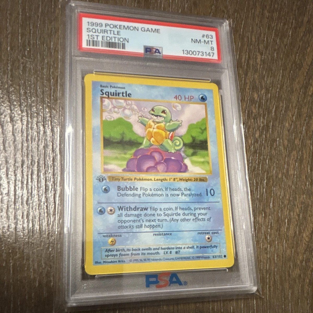 Pokémon TCG Professional Sports Authenticator (PSA) Grade 8