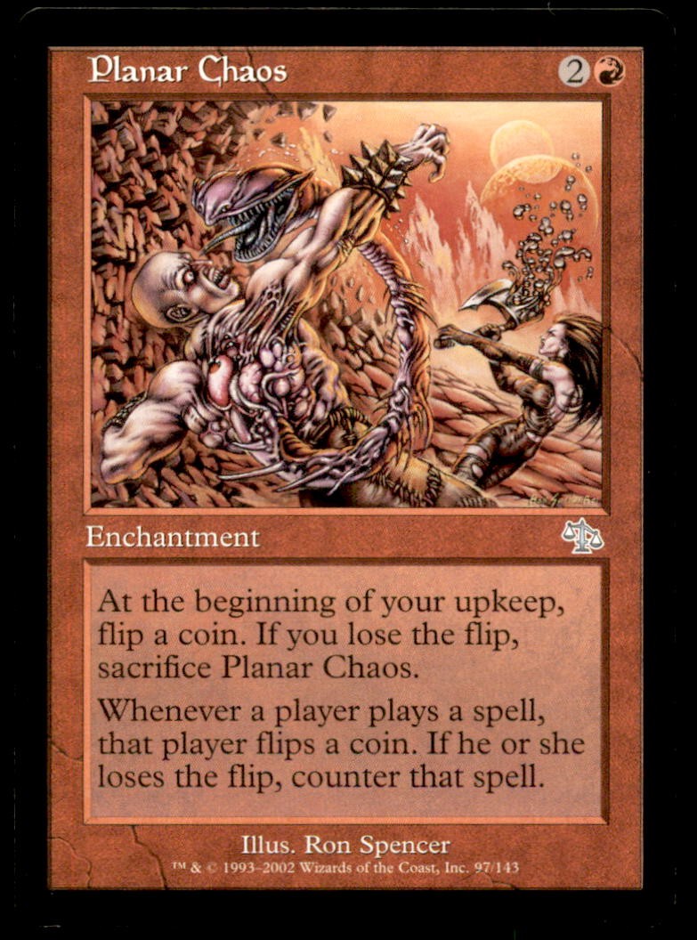 MTG Planar Chaos LP Light Play Judgment [1362]