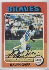 1975 Topps Ralph Garr #550 0o2e