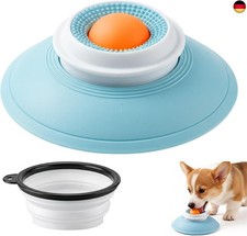 Hundelickspielzeug - Lick Bowl F&uuml;r Hunde Faltbarer Reiseschale, PP Nassfutter