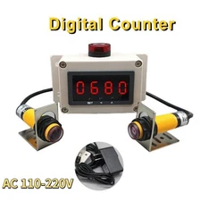 Electronic Display Counting Large Screen Automatic Counter Infrared Induction