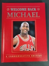 Welcome Back Michael Commemorative Edition Book Jordan Basketball 1995 Bulls