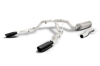Gibson Performance 65716B Black Elite Cat-Back Dual Split Exhaust System