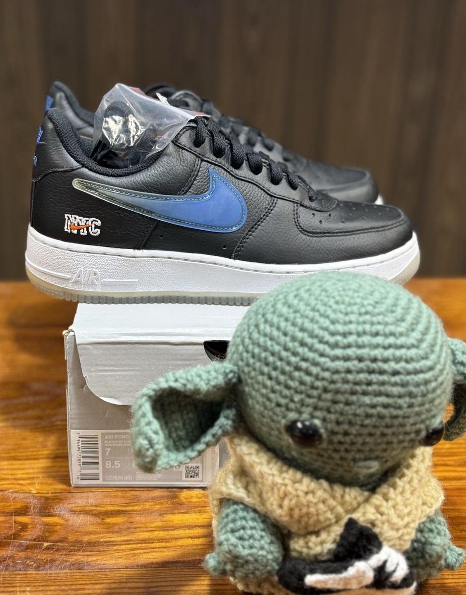 KITH ＆ NIKE For New York Knicks 🏀Size 7M - Kith x Nike Air Force 1 Low New York Knicks Black🏀 | eBay