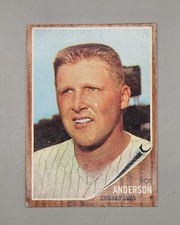1962 Topps Set-Break #557 Bob Anderson VG-VGEX 