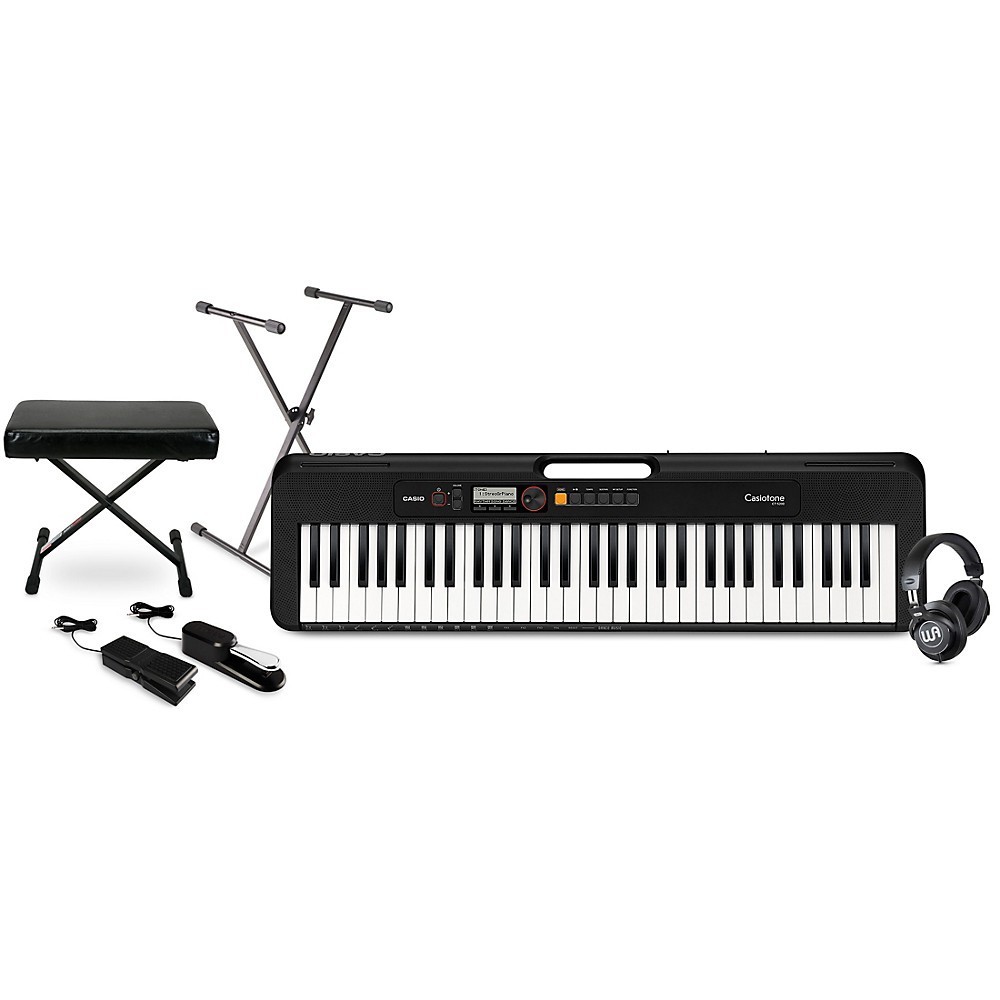 Casiotone CT-S200 61-key Portable Arranger Keyboard wWarm Audio WA-CAB Headphne 63990₽