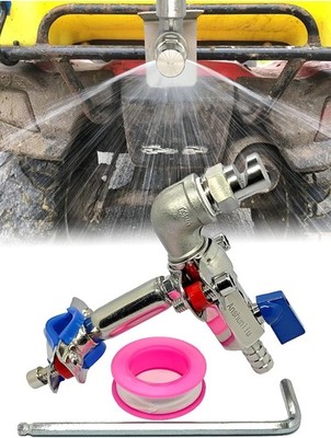 Universal Boomless Sprayer Nozzle Kit for ATV/UTV, Stainless Steel Adjustable Sp