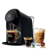 L'OR Barista System Coffee and Espresso Machine Combo by Philips, Black