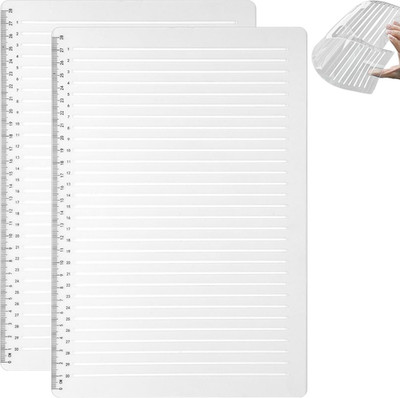 Line Stencil Straight Line Stencil 0.35inch Spacing Line Plastic Writing Guide T