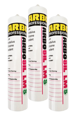ARBO - ARBOSIL LMS - Silikondichtstoff - 310ml - klar/weiß - bis zu x3 Tuben