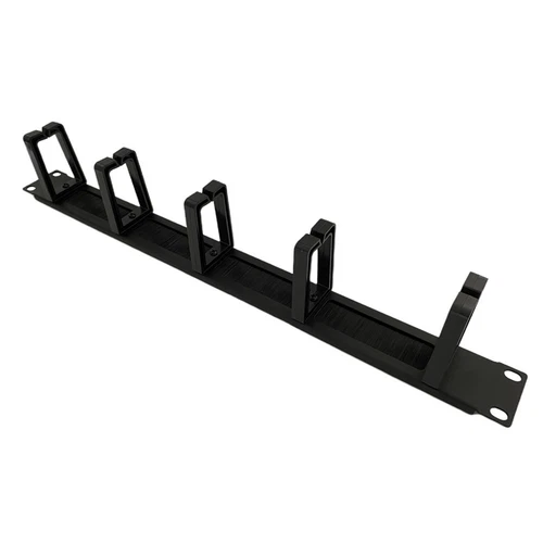 2X(1U 19--Rack, Fünf Ringe, Abnehmbarer Wire-Manager-Rahmen, 1 Stück Y6B1)