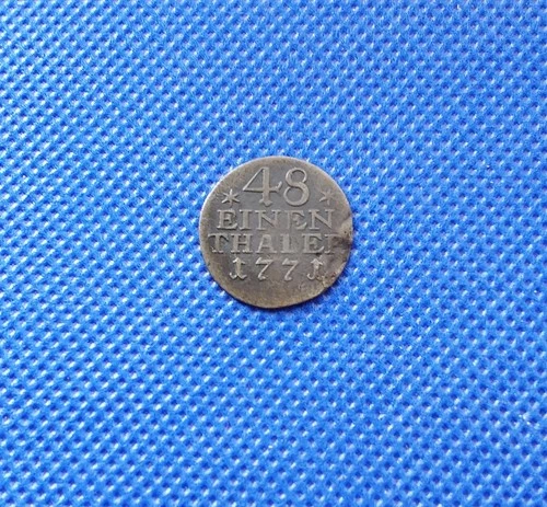 Kingdom of Prussia : Frederick II , 1/48 Thaler - 1771