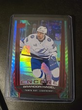 Brandon Hagel 2025-26 Upper Deck Encore Red /199 #E-148 Tampa Bay Lightning