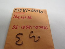 SUZUKI MT50/AS50/AC50/TM75/TS50/F50 CARB NEEDLE STOP CLIP NOS! 13581-01010