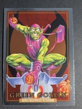 🦸🔥2024 SkyBox Marvel Masterpieces '92 Platinum #36 Green Goblin🦸🔥