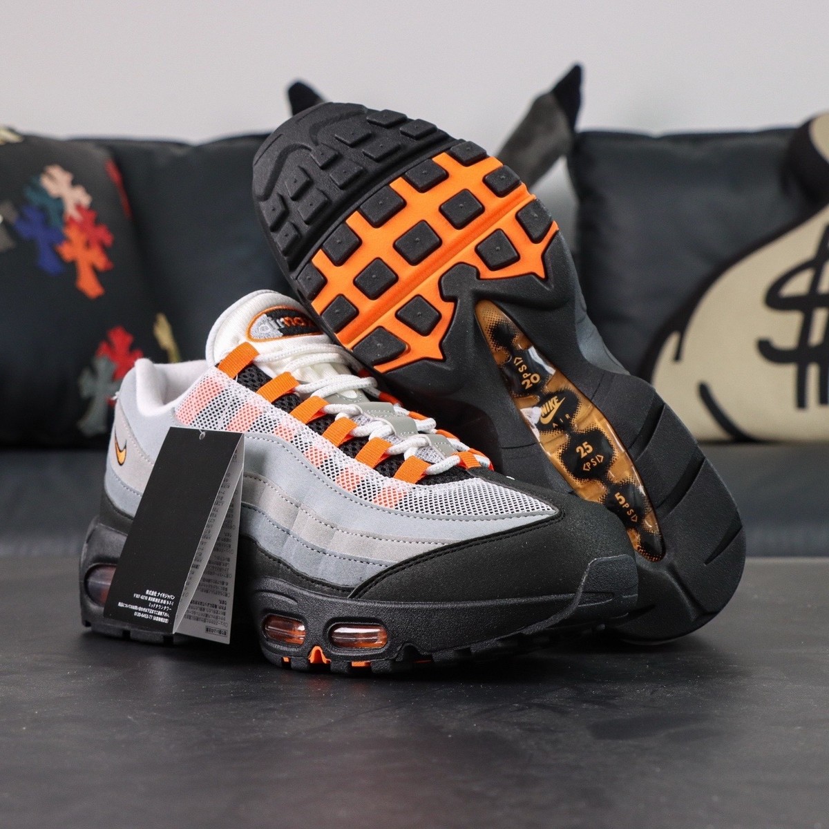 2025 Nike Air Max 95 OG Men Bright Mandarin|HM4740-005| | eBay