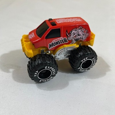 Crazy Monster Truck Rhino Red Van 4x4 Express Wheels Greenbrier International 3''