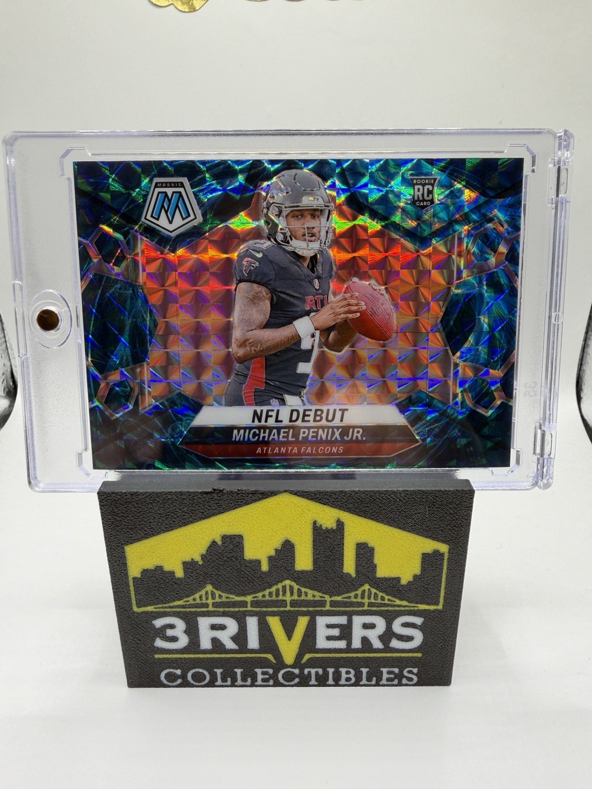 2024 Panini Mosaic - Genesis Mosaic Prizm #274 Michael Penix Jr. SSP ROOKIE