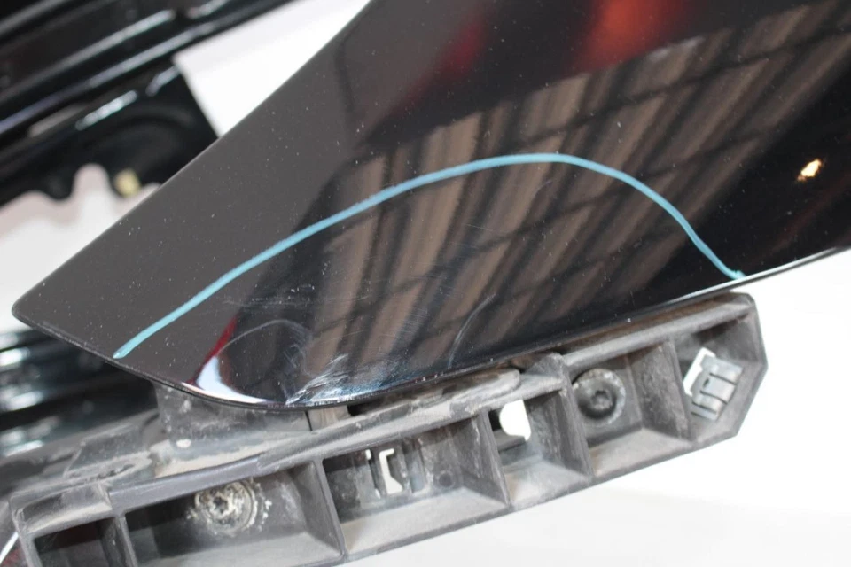 Conjunto guardabarros delantero izquierdo conductor negro Porsche Panamera 10-13 Foto 2 de 4