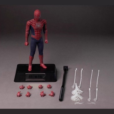 WELIKE TOYS 1/12 Black / Red Super Spider Hero Spider-Man Action
