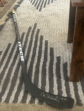 Darius Kasparaitis New York Islanders Autographed Itech Busch Game Used Stick