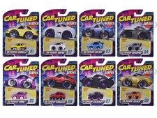 JDM TUNERS SERIES 2 SET OF 8 PCS DIECAST MODEL CARS BY CARTUNED 558675-XX1
