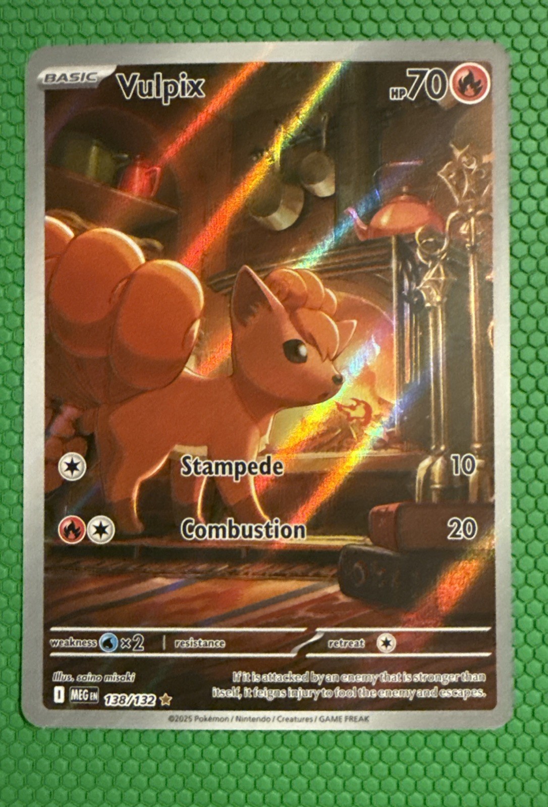 Vulpix #138 Pokemon Mega Evolution