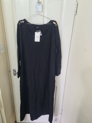 saint and sofia Runway Maxikleid - Schwarz