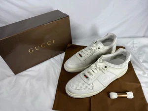 Baskets basses Gucci Ace blanches US 12,5 SPB TS 340427