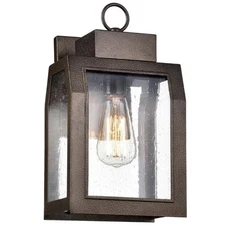 Chloe Lighting CH50076AG14-OD1 14 in. Tall Milton Industrial Style 1 Light An...